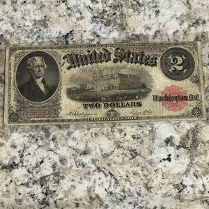 1917 2$ silver certificate